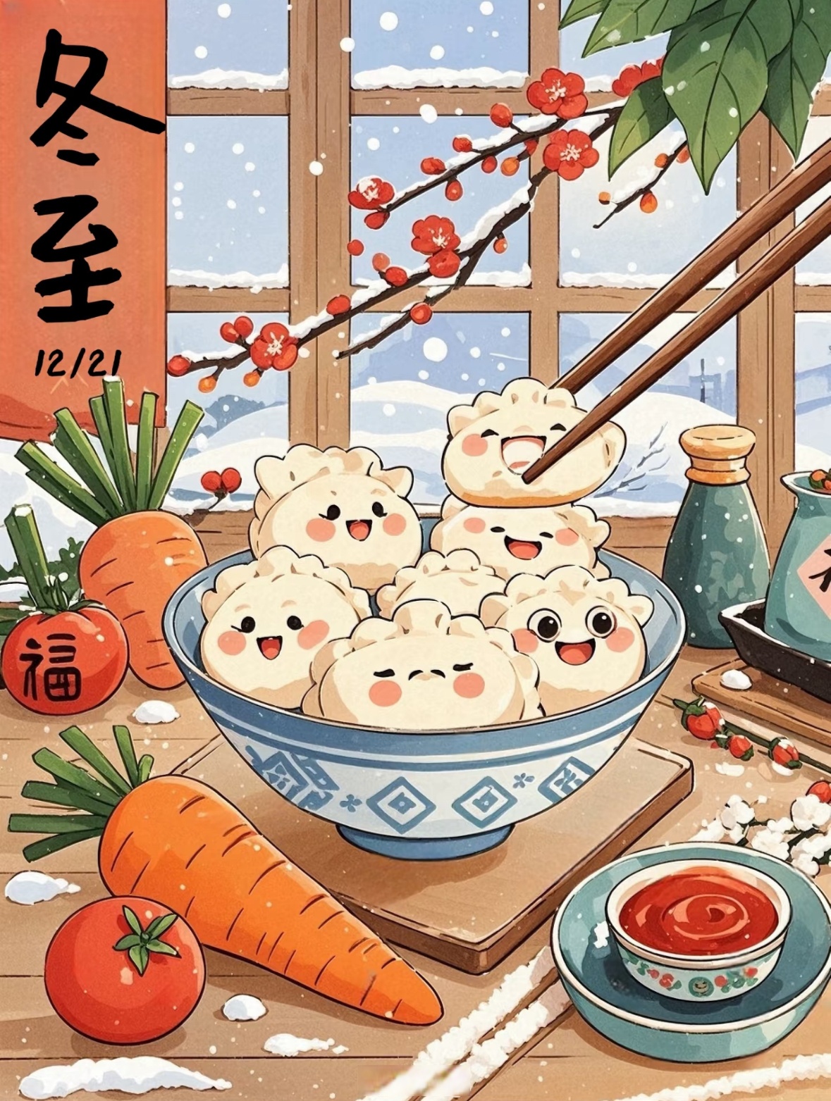 冬至饺好运# 东北人又多了个包饺子的借口,离谱的是都没来得及拍照