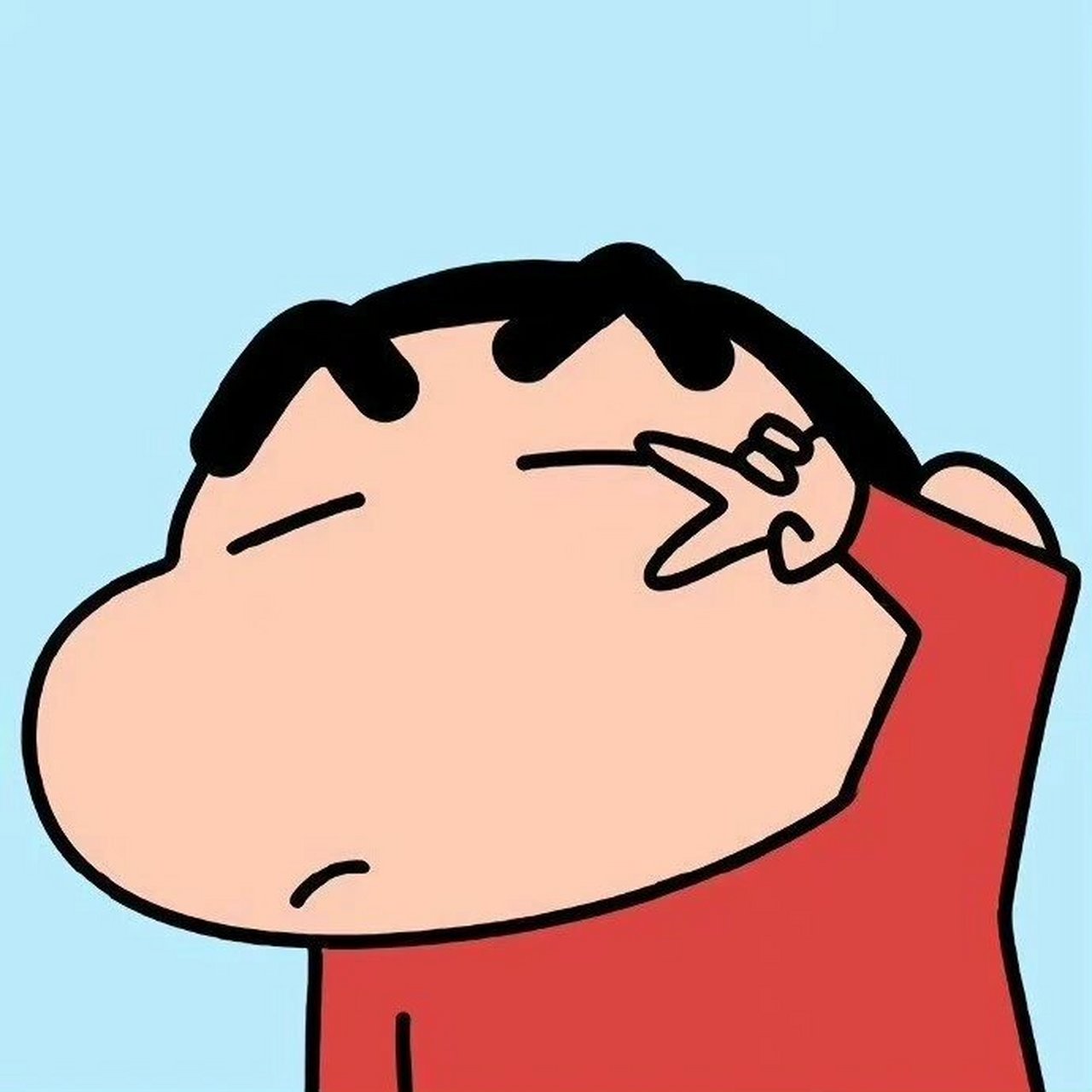 蜡笔小新头像 时时刻刻想摆烂怎么办?
