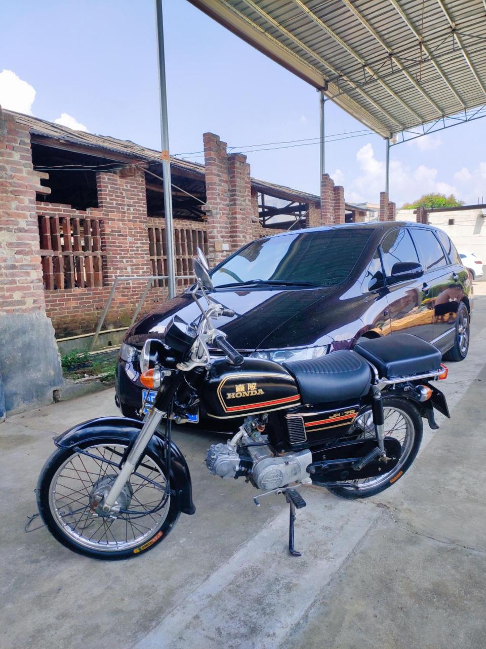 有嘉陵才有快乐嘉陵本田7080年代摩托车