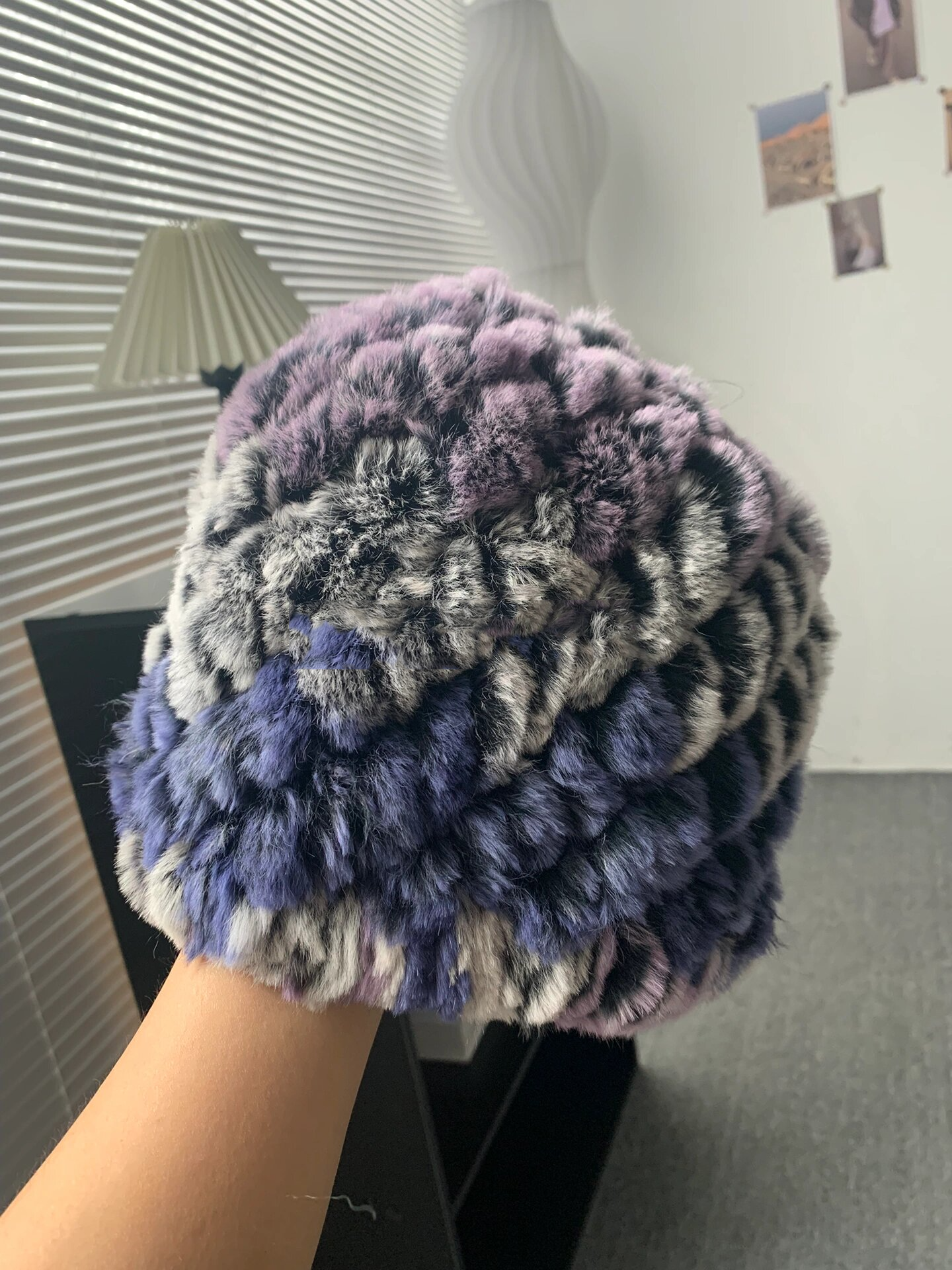 海宁皮革城 送妈妈送婆婆獭兔毛帽子 这么有质感的皮草帽子9050就能