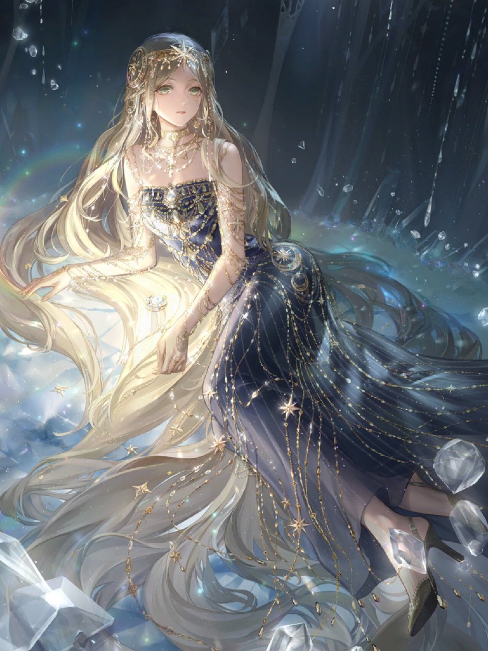 闪暖那些绝美卡面(66)塞西莉亚·星辰的眸光 塞西莉亚 我的老婆