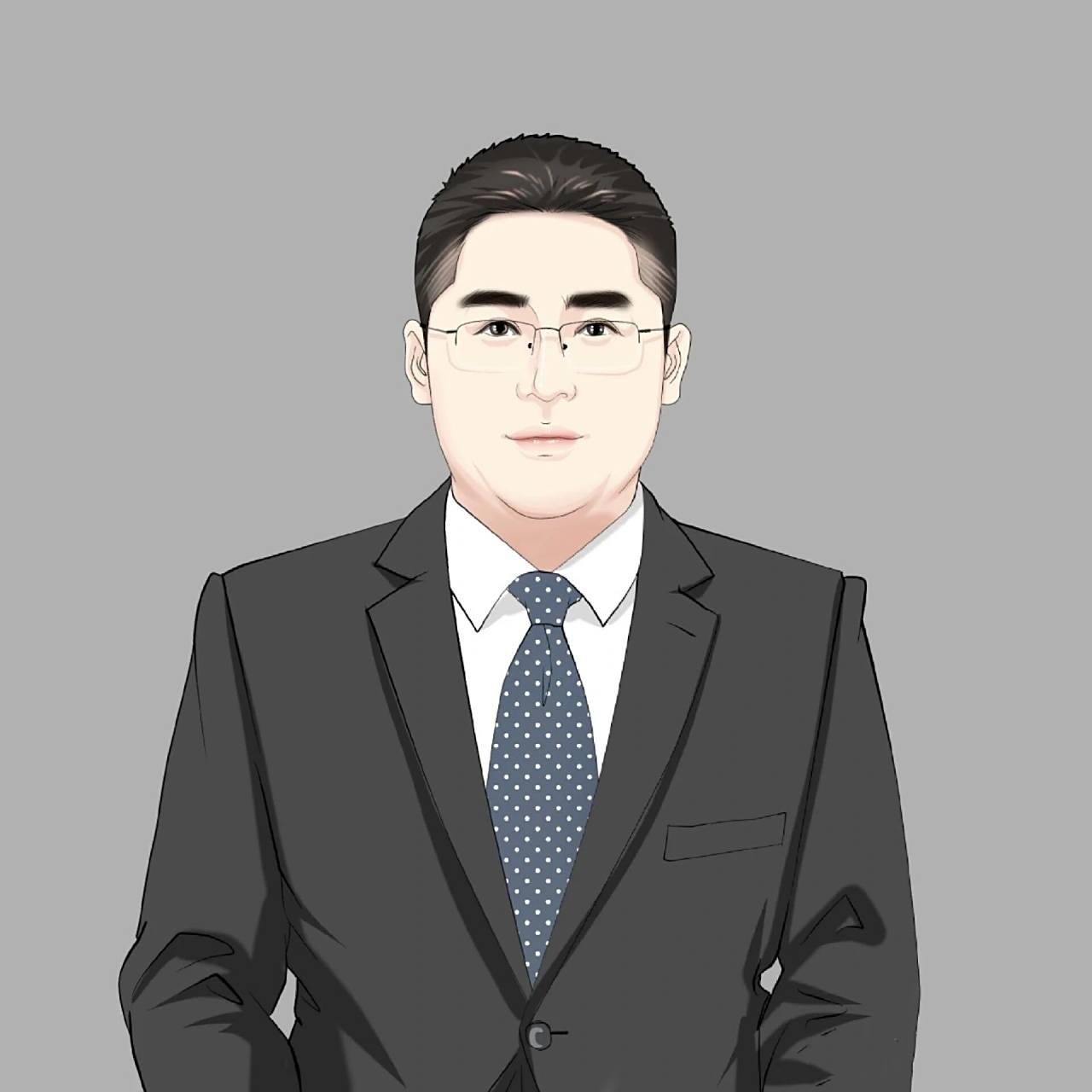 大叔的动漫头像,画风看着艺术感十 适合中年大叔的动漫头像,画风个性