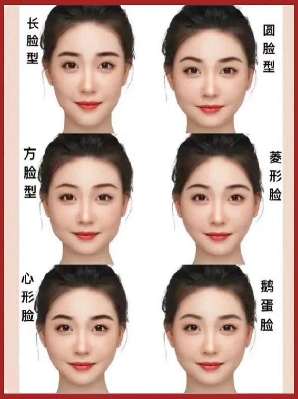 你的脸型对应什么样的发际线最美 心形脸 心形脸几乎完美无缺,没有