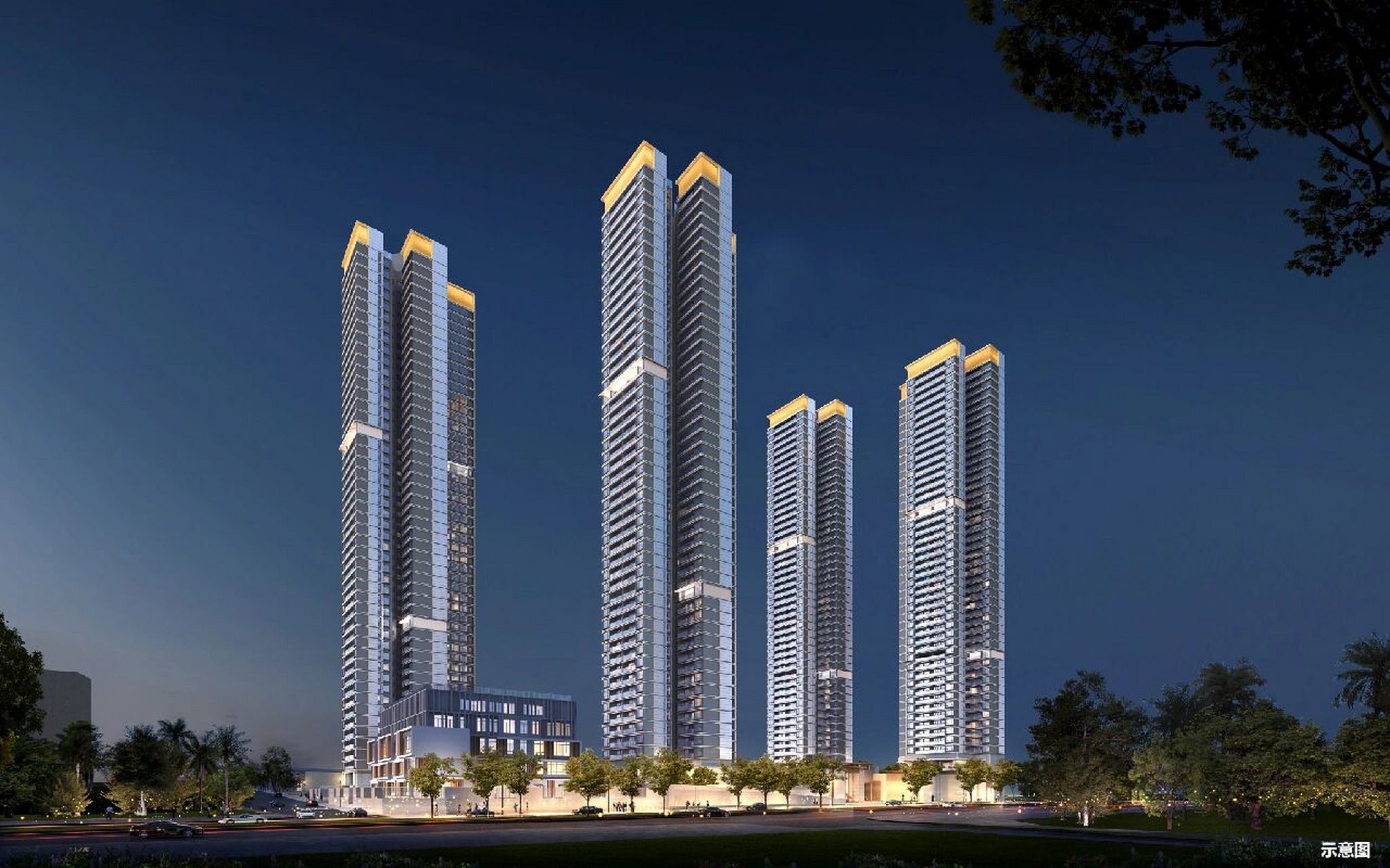 北站华润地块命名超核中心润府,附户型图 华润北站401地块新命名:超核