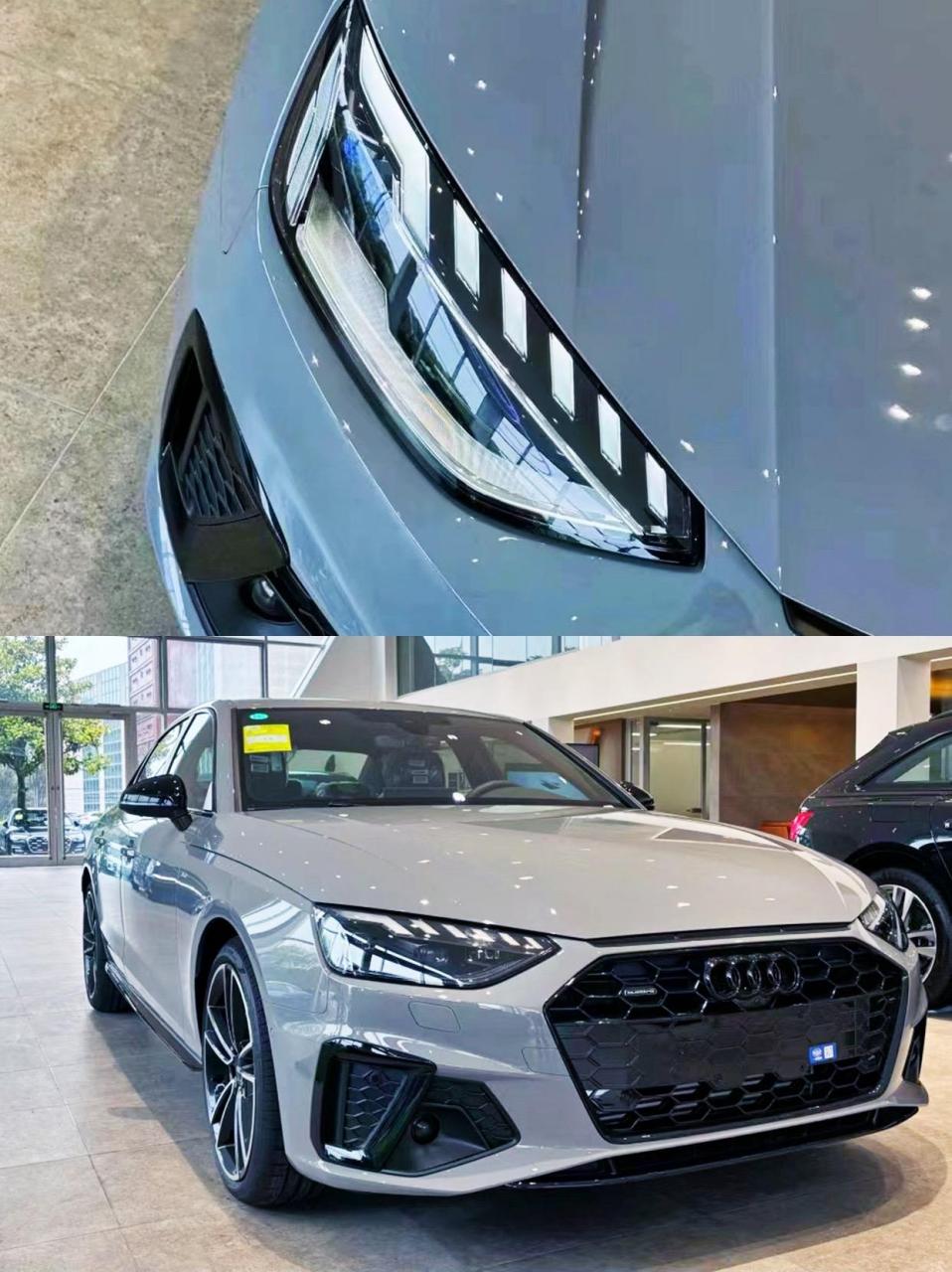 24款奥迪a4l 40豪华动感型纳多灰.