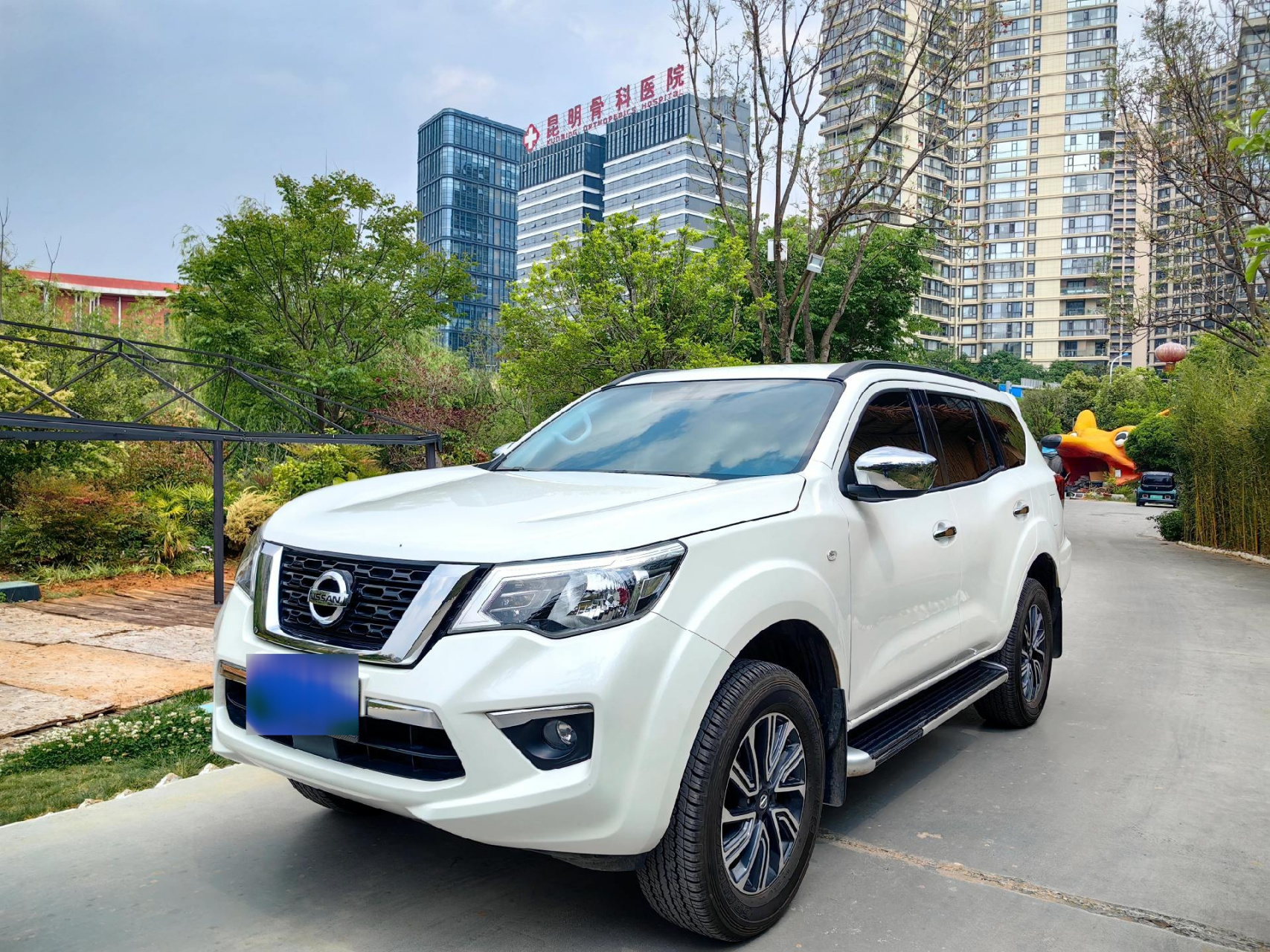 准新硬派越野它来了 2023年7月28日上牌日产途达,原车原主,原版原漆