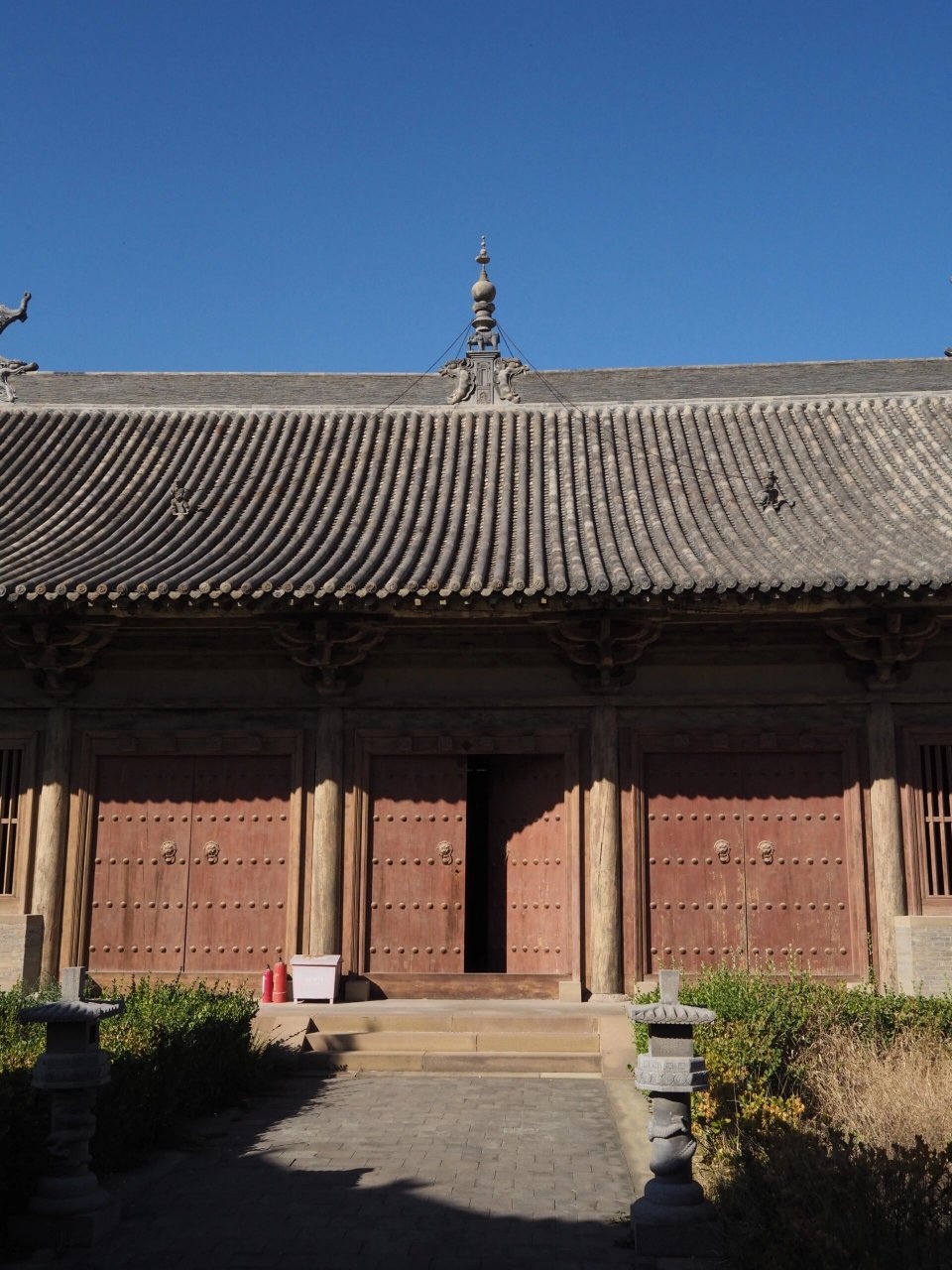 晋东南国保:长子天王庙(金代) 规模:天王寺现仅存中殿,后殿两座空殿