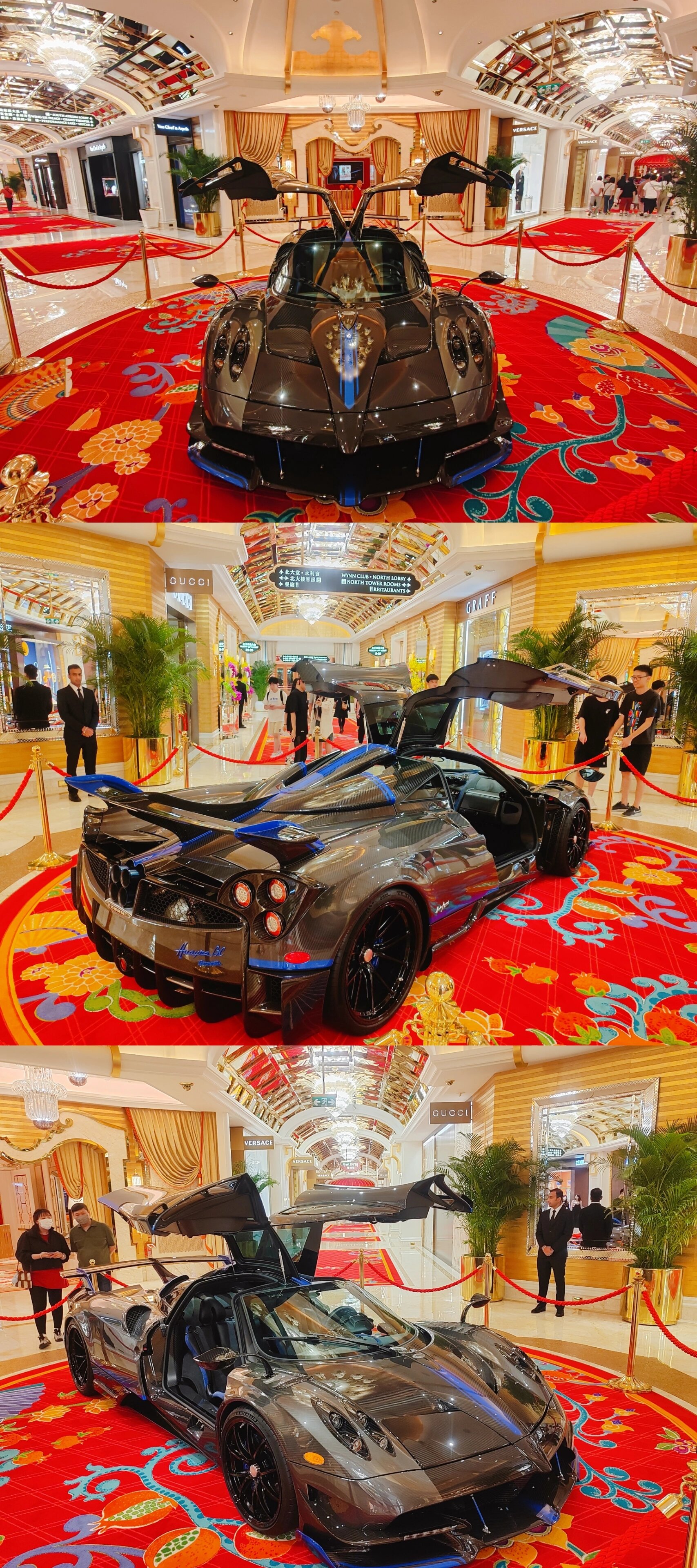 澳门永利顶级豪车超跑展 晚上零距离看了个顶级车展 每一辆都是限量版
