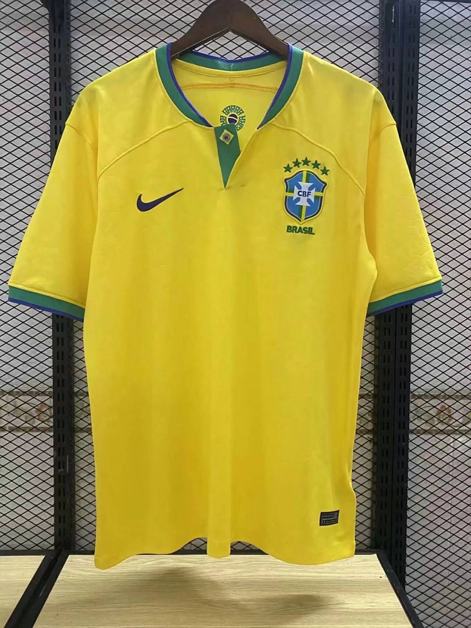 巴西9793主场球衣 巴西男子足球国家队在今年卡塔尔世界杯上的新