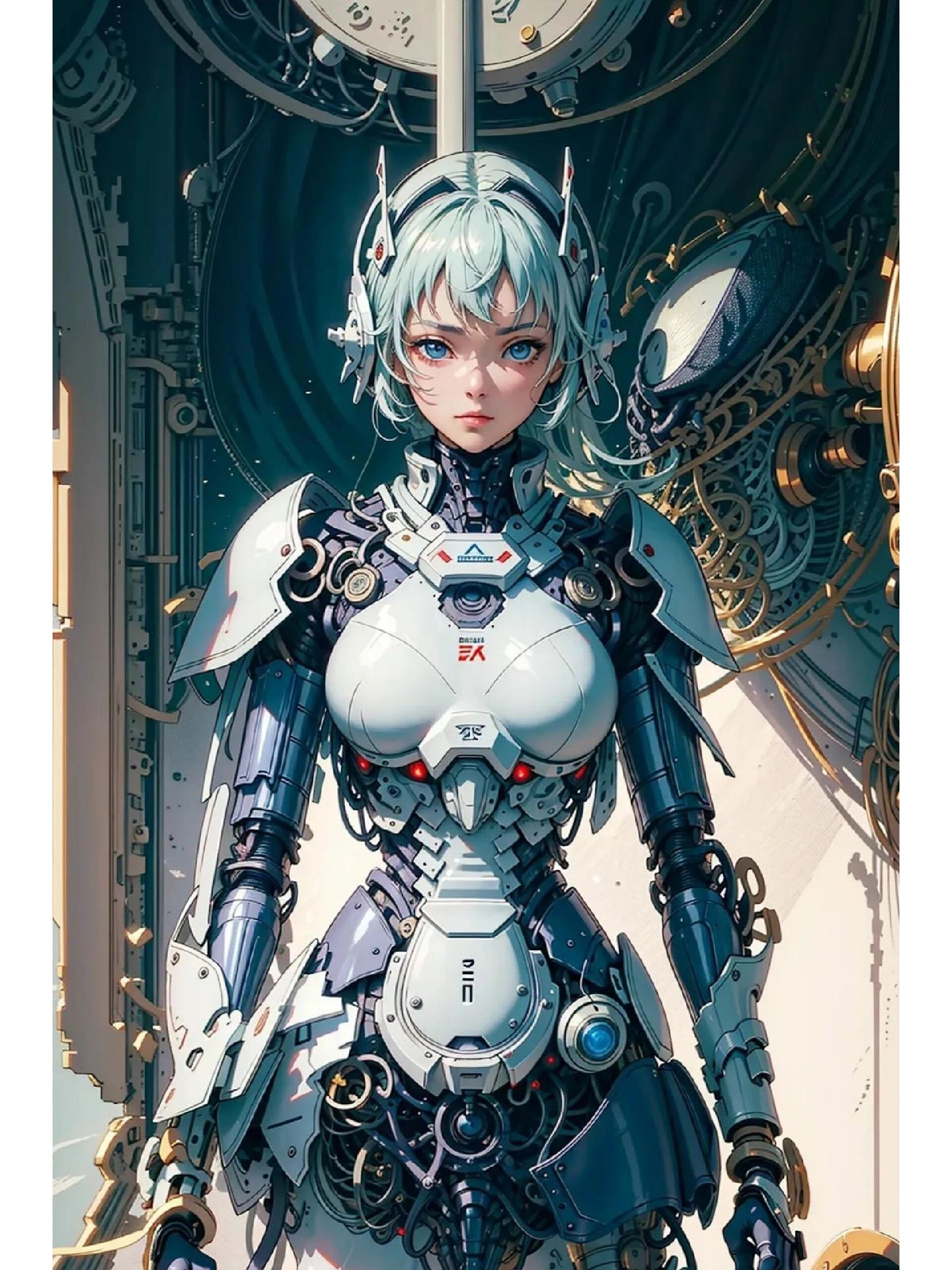 ai绘画:机械少女(莉莉丝)