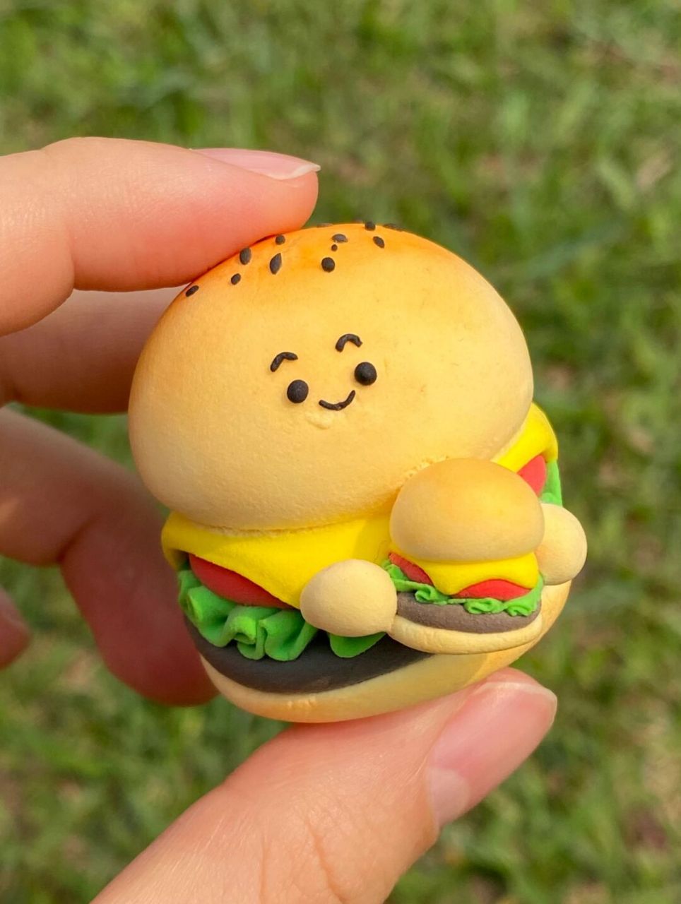 薯条93汉堡92崽崽轻粘土教程 93谁能拒绝粗薯!