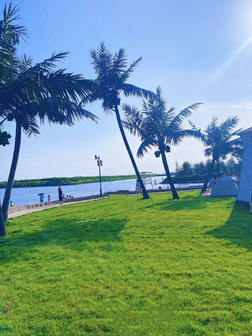 唐山小众看海～曹妃甸揽月湾 夏天 海边总是去不腻的.