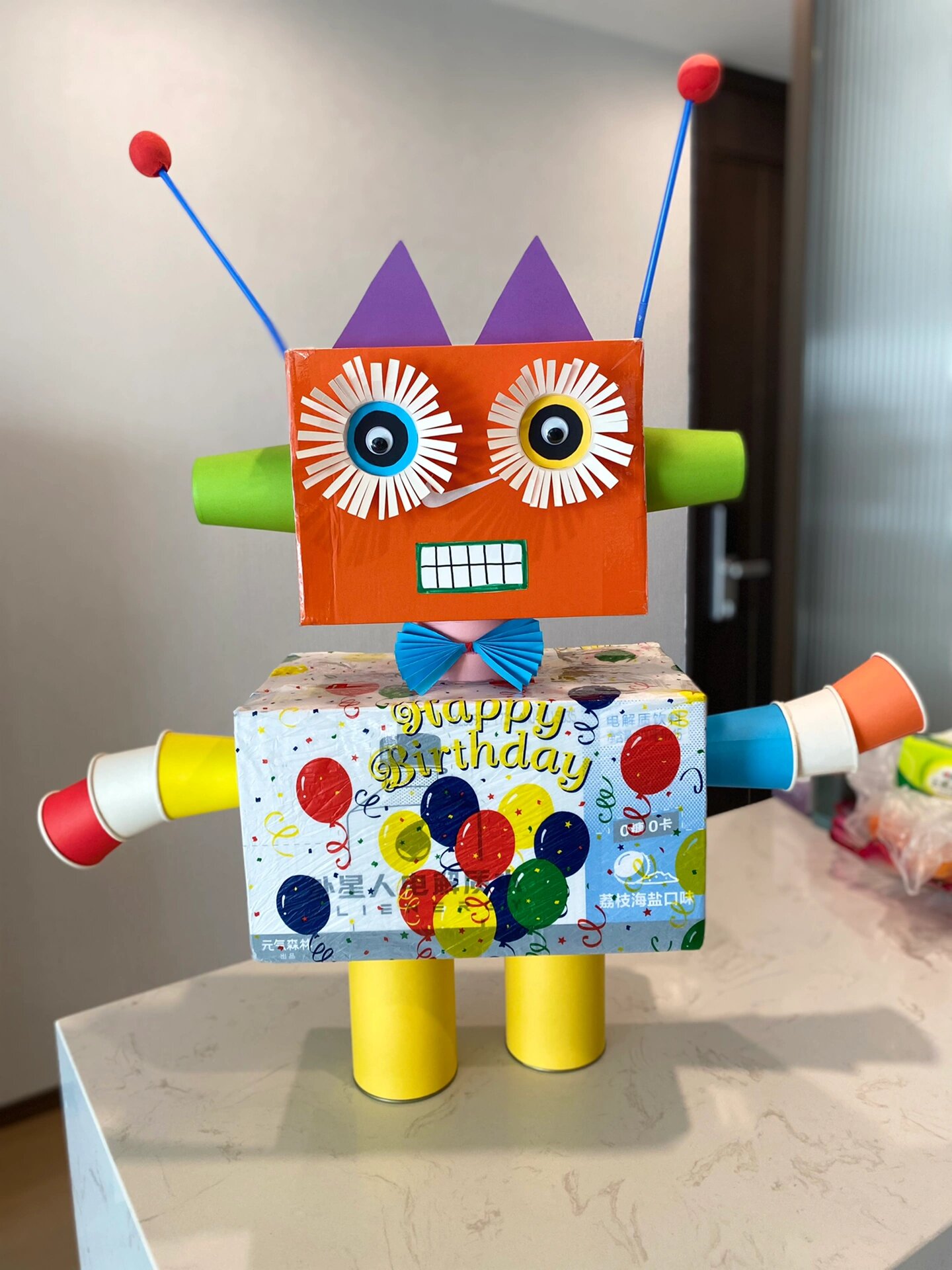 一年级作业,创意拼搭