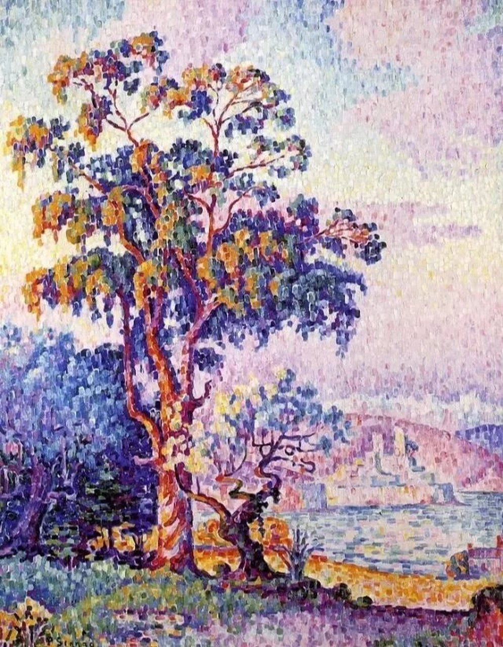 美的窒息的点彩画 保罗·西涅克(paul signac, 1863-1935), 法国新