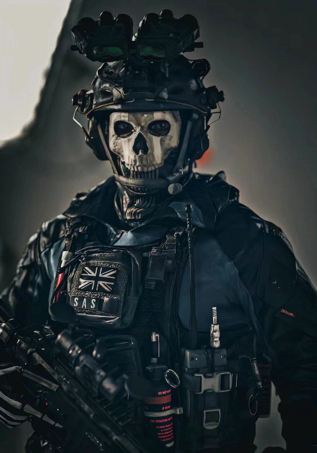 幽灵壁纸,使命召唤的家人们快冲起来