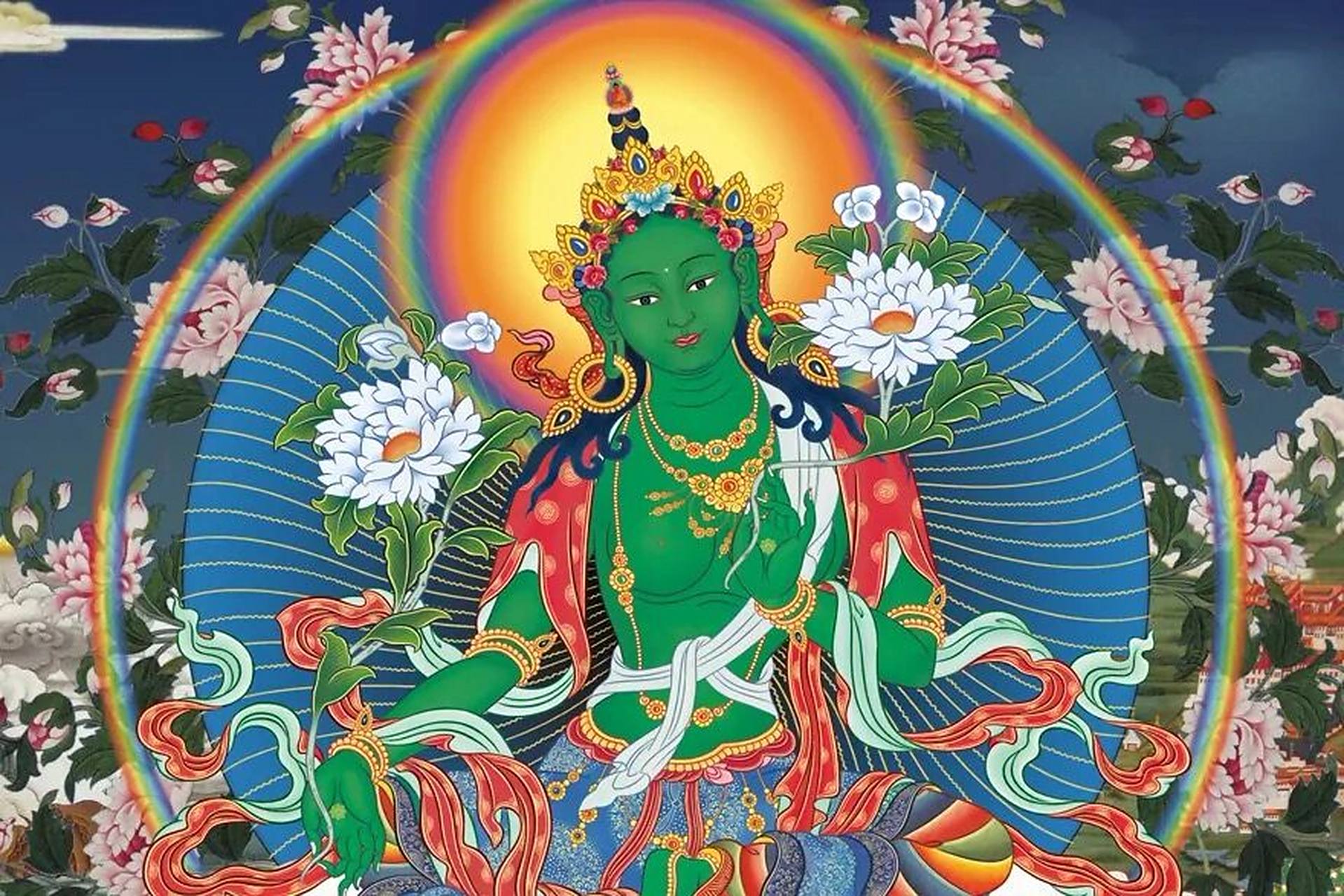 绿度母心咒 绿度母心咒 嗡(ong) 达(da)咧(lie) 都(du)达(da)咧(lie)