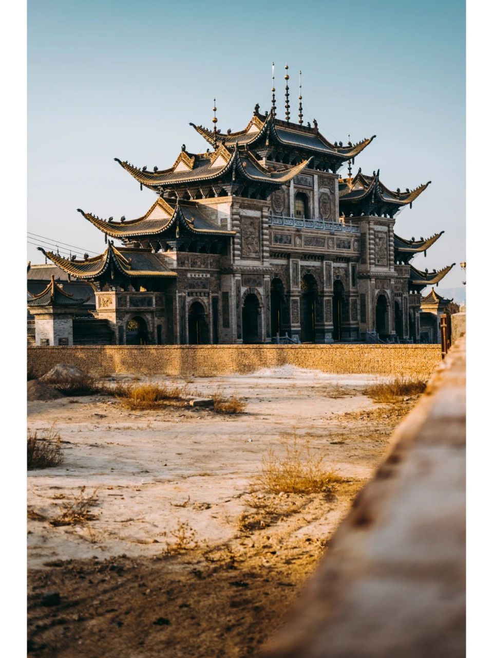 兰州的中国风清真寺!