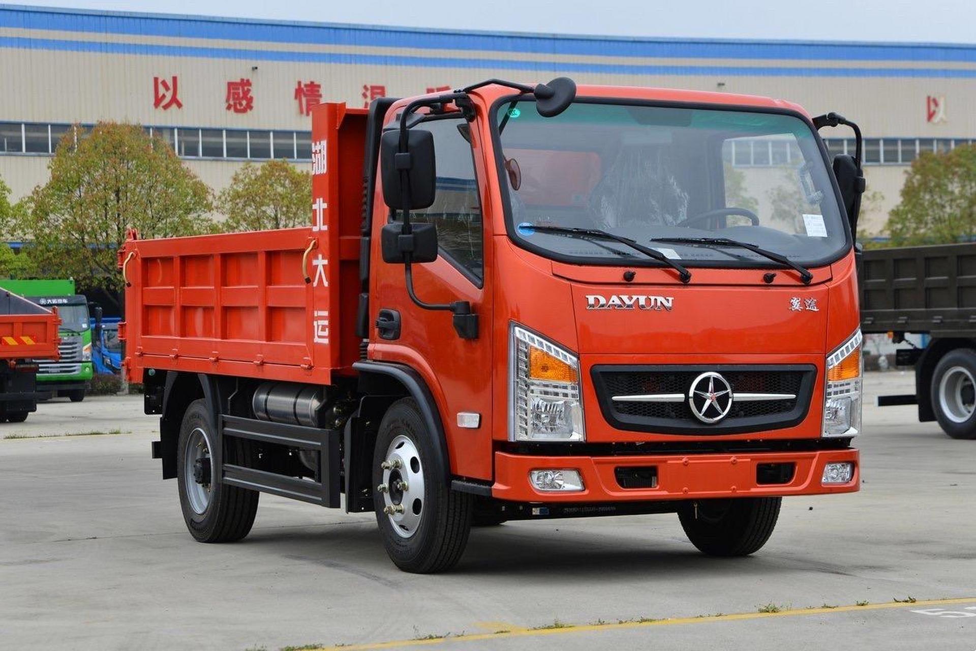 湖北大运蓝牌自卸车 玉柴160马力.