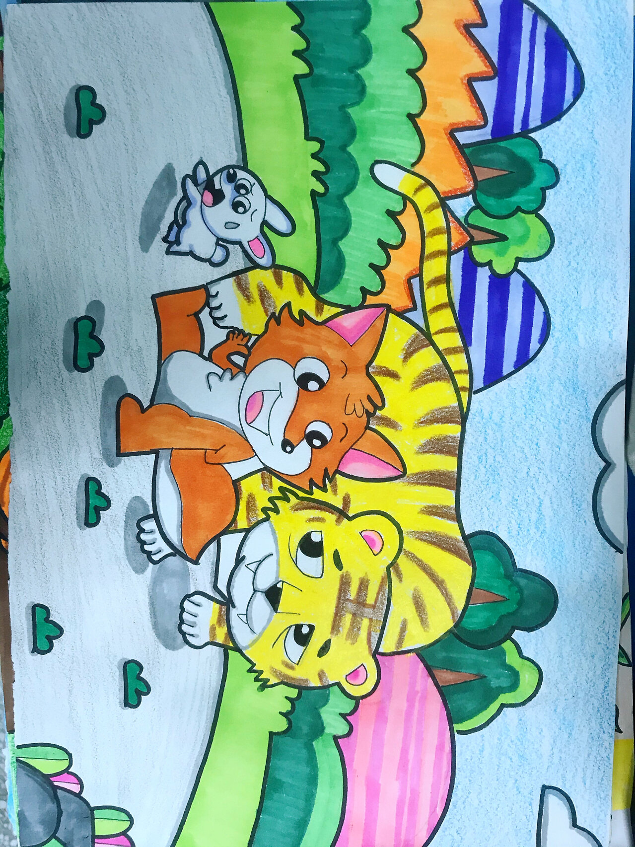 成语故事儿童画