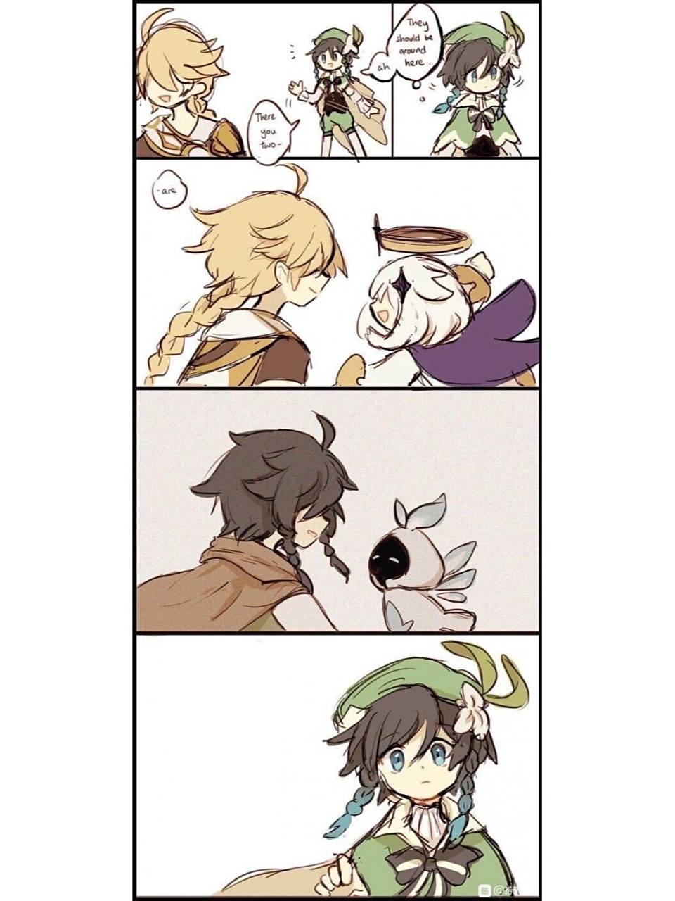 诶嘿,空×温迪 第一次写文,文笔不好,多多包容～这个更着好玩,不要