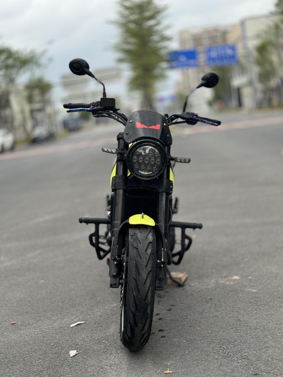 18年 贝纳利幼狮500cc现代复古车巡航机车摩托车,精品车况 高配版带