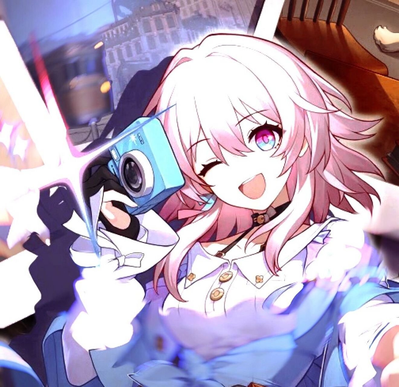 星铁自调头像 白露/景元/黑塔/三月七 抱图请随意 二转标明出处谢谢