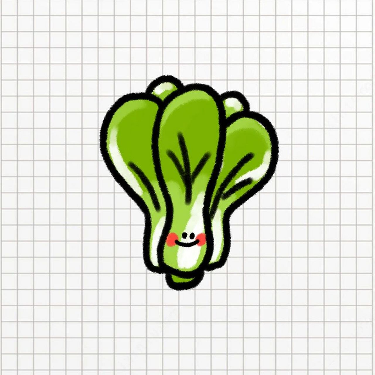 原创简笔画分享|手账素材|蔬菜水果篇 又是一个开心的周末啦~大家周末