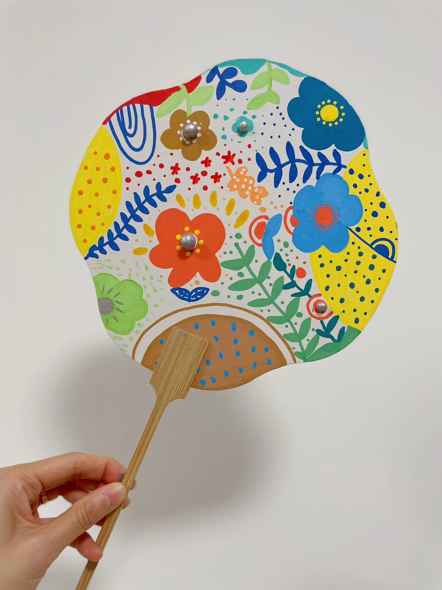 夏天人手必备の小扇子 | 儿童手绘团扇合集98