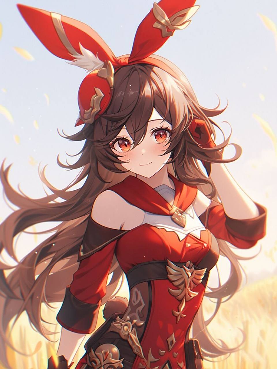 【原神壁纸】安柏丨飞行冠军 安柏,活泼率直的少女, 是蒙德城中唯一的