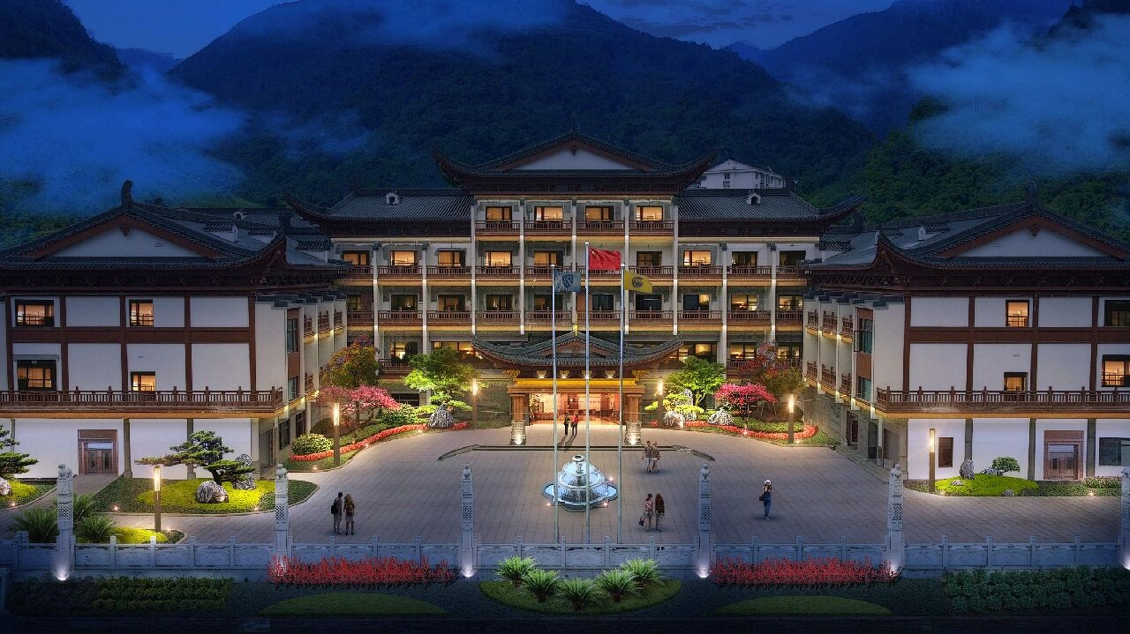 96略阳之旅 701511566汉析里田园温泉度假区 位于略阳县城