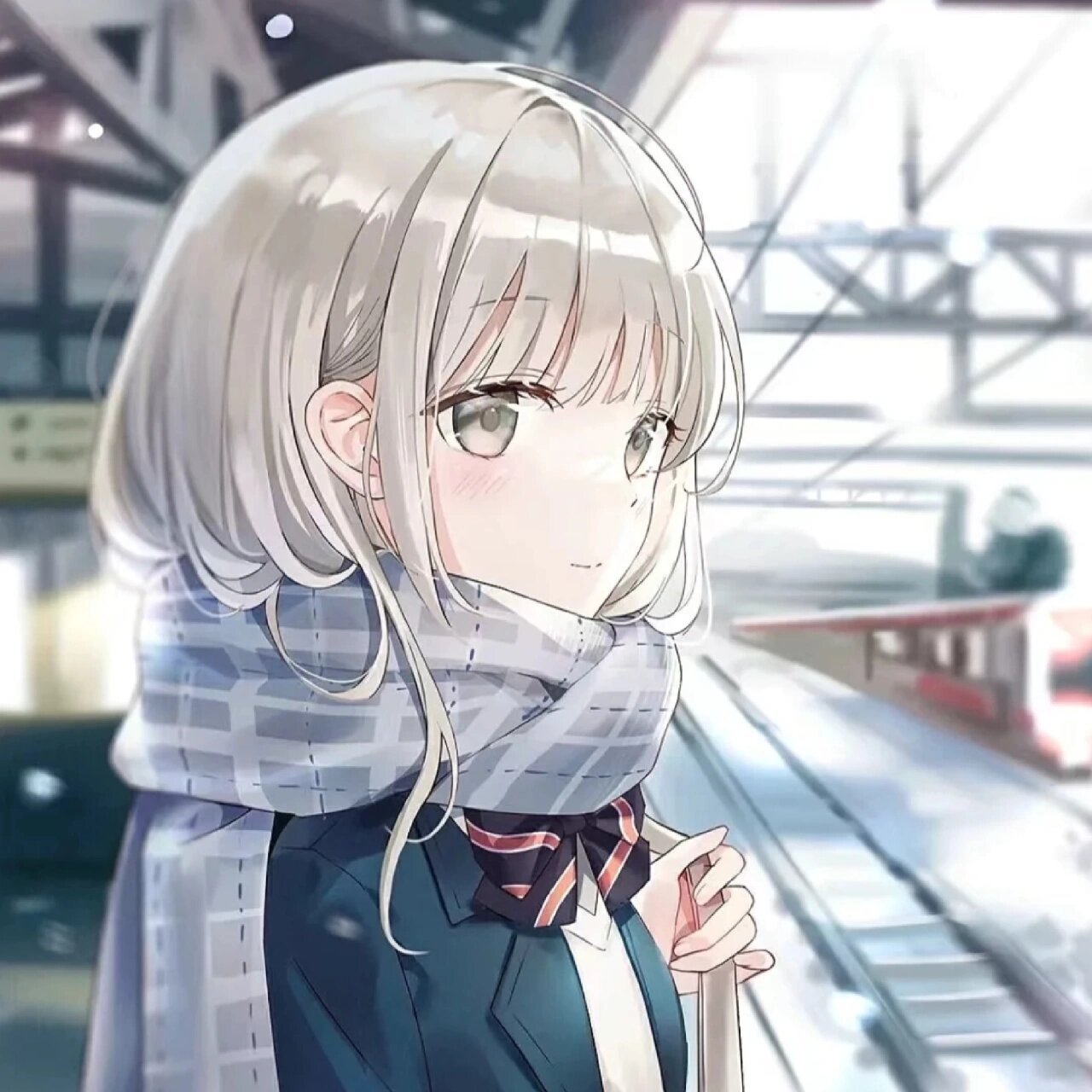 头像|学生动漫可爱头像 酱～ 	 传说中一个暑假都不更新作品的博主就