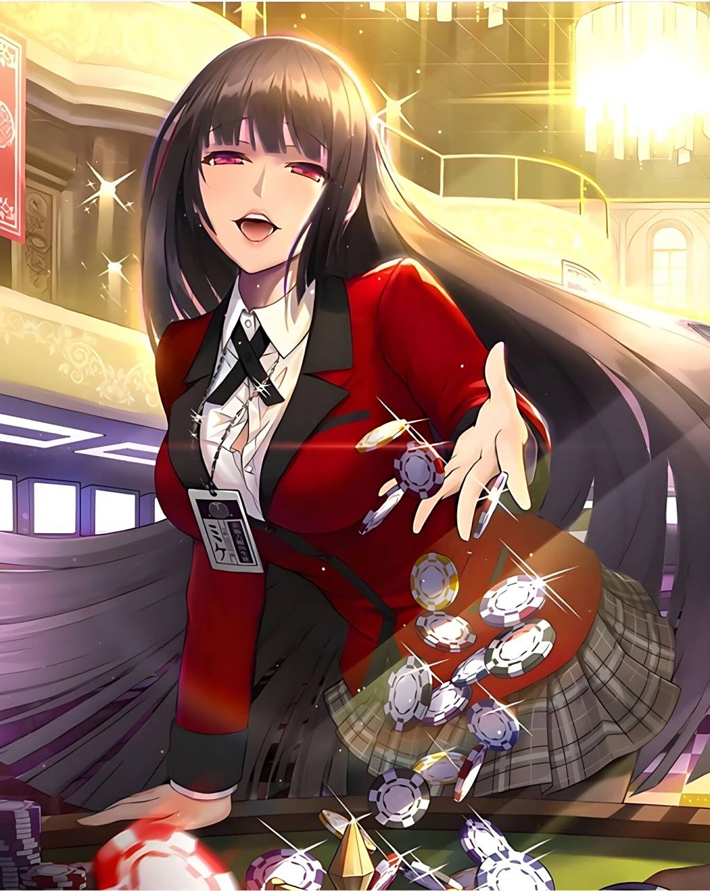 狂赌之渊·蛇喰梦子 | 动漫留言板  	 ④pixix:满月的浪 以上图片均