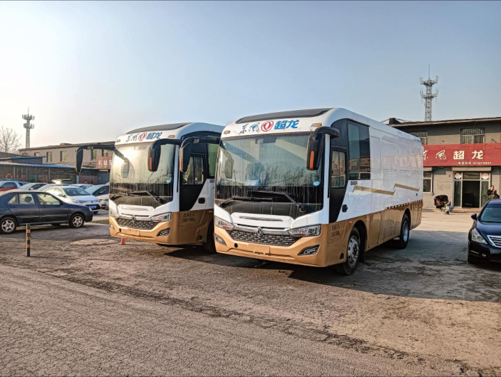 大量新车到货.东风超龙中巴客货车,黄蓝牌,轻型,重型,都有,2-6坐.