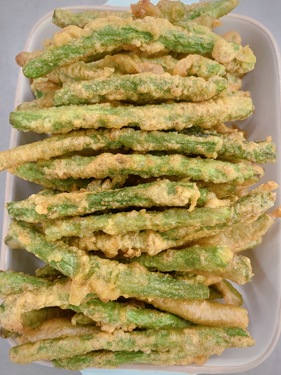 脆炸豆角7515豆角的神仙吃法97外酥里嫩太好吃 食材95 豆角