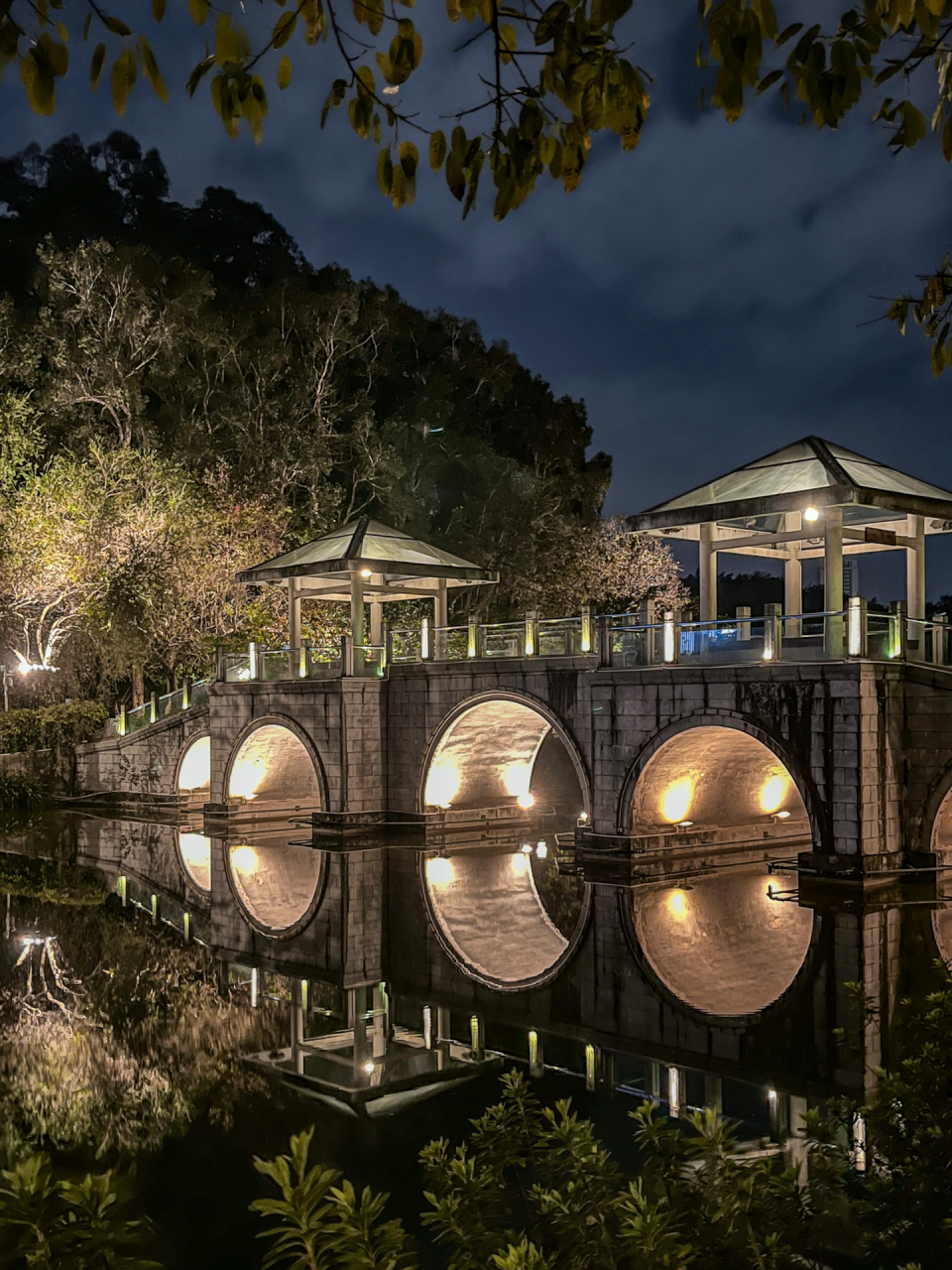 江门东湖公园风景图片