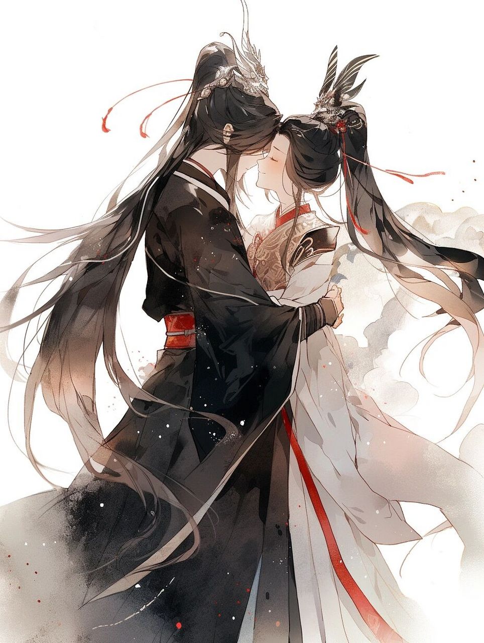 古风情侣头像壁纸