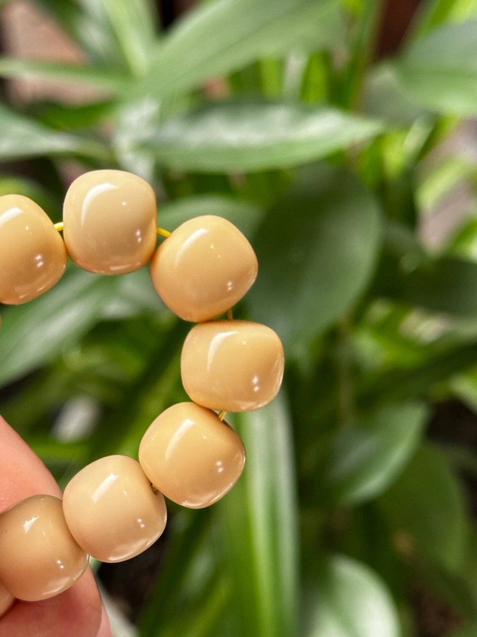 抹香香 手串 润度之王95 纯心取材鲸齿纯心抹香桶珠手链 润度瓷度