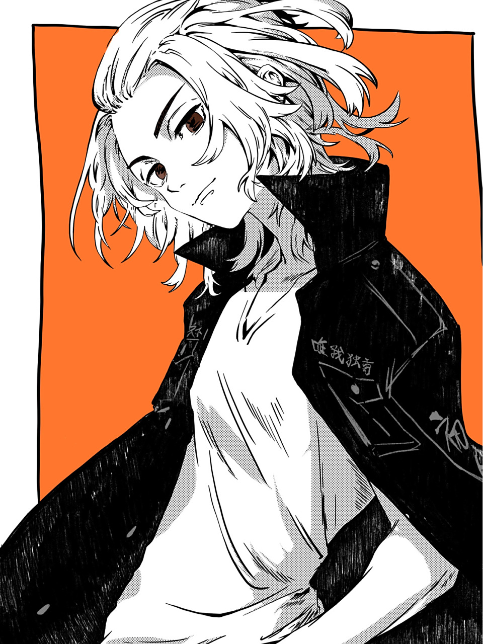 每日插画|东京复仇者 mikey 佐野万次郎 mikey:武小道,如果有一天,我