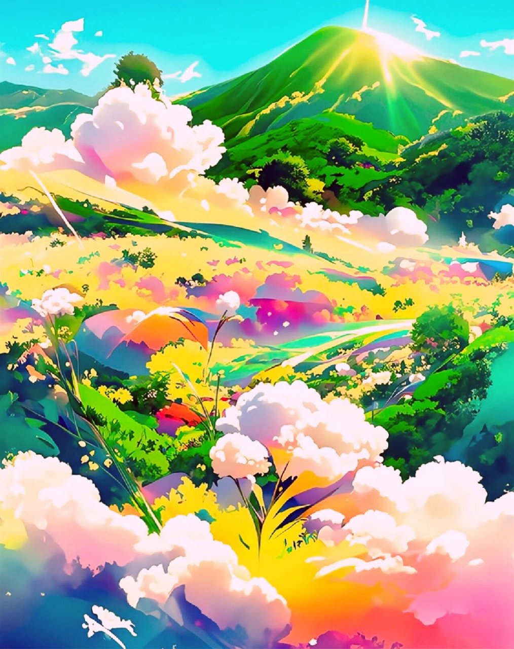 图片|小众治愈系高级感神仙图片分享 软件:一甜91(工具-细调) 亮度