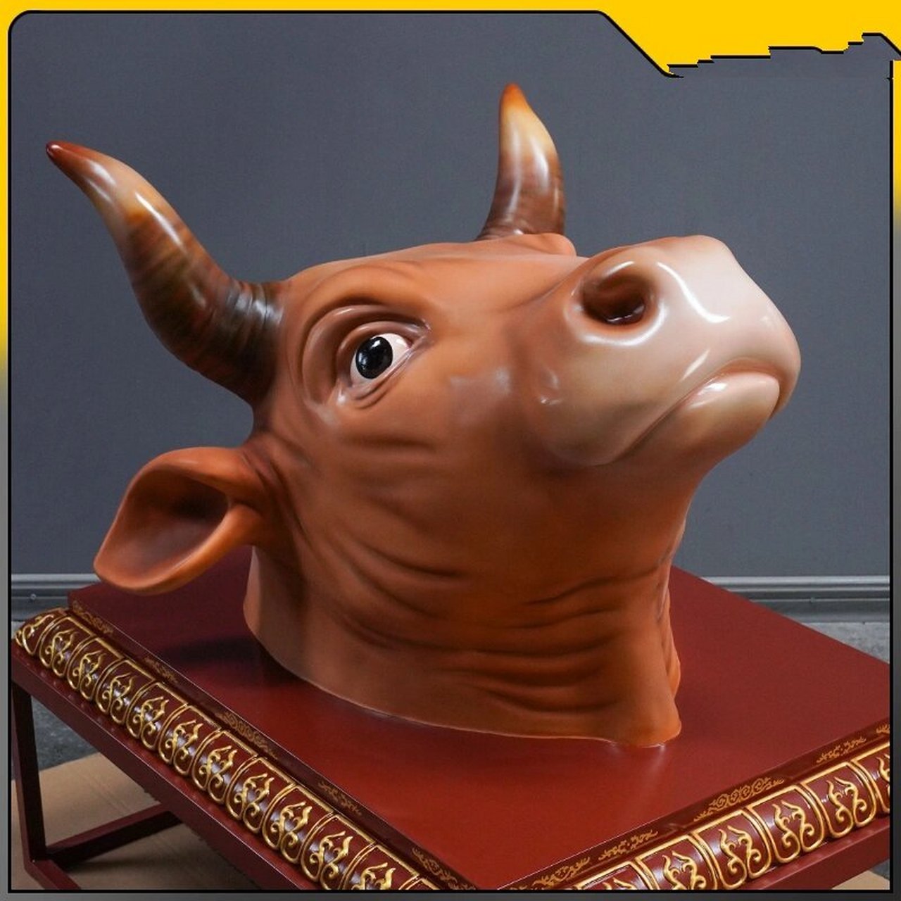 开业  供品   地方风俗 祭祀 祭奠 白事   猪头,牛头,羊头雕塑