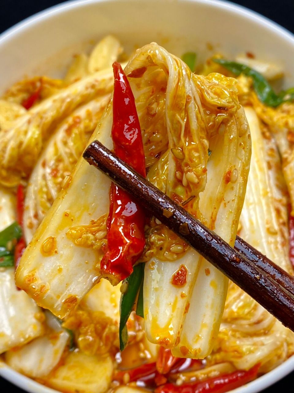 嫩脆的腌娃娃菜真的是泰香了,巨好吃!