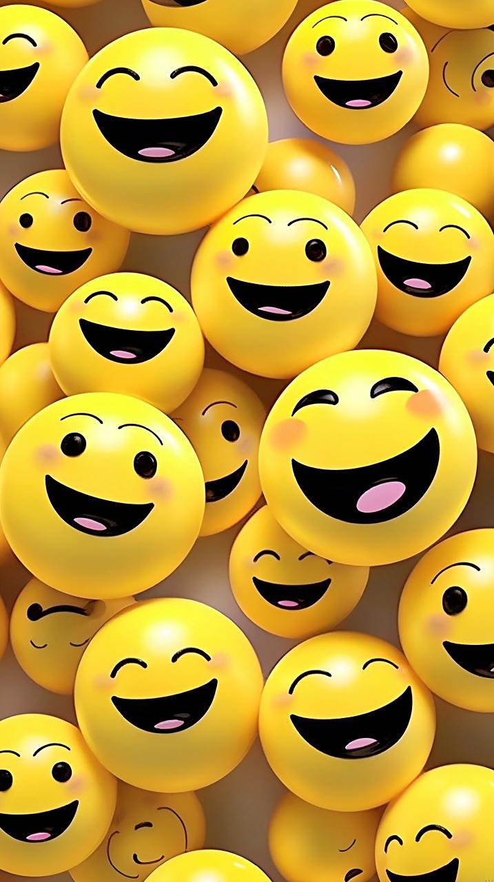 96壁纸|超自愈的笑脸,开心好运自然 开屏好彩自然来让微笑点亮心中