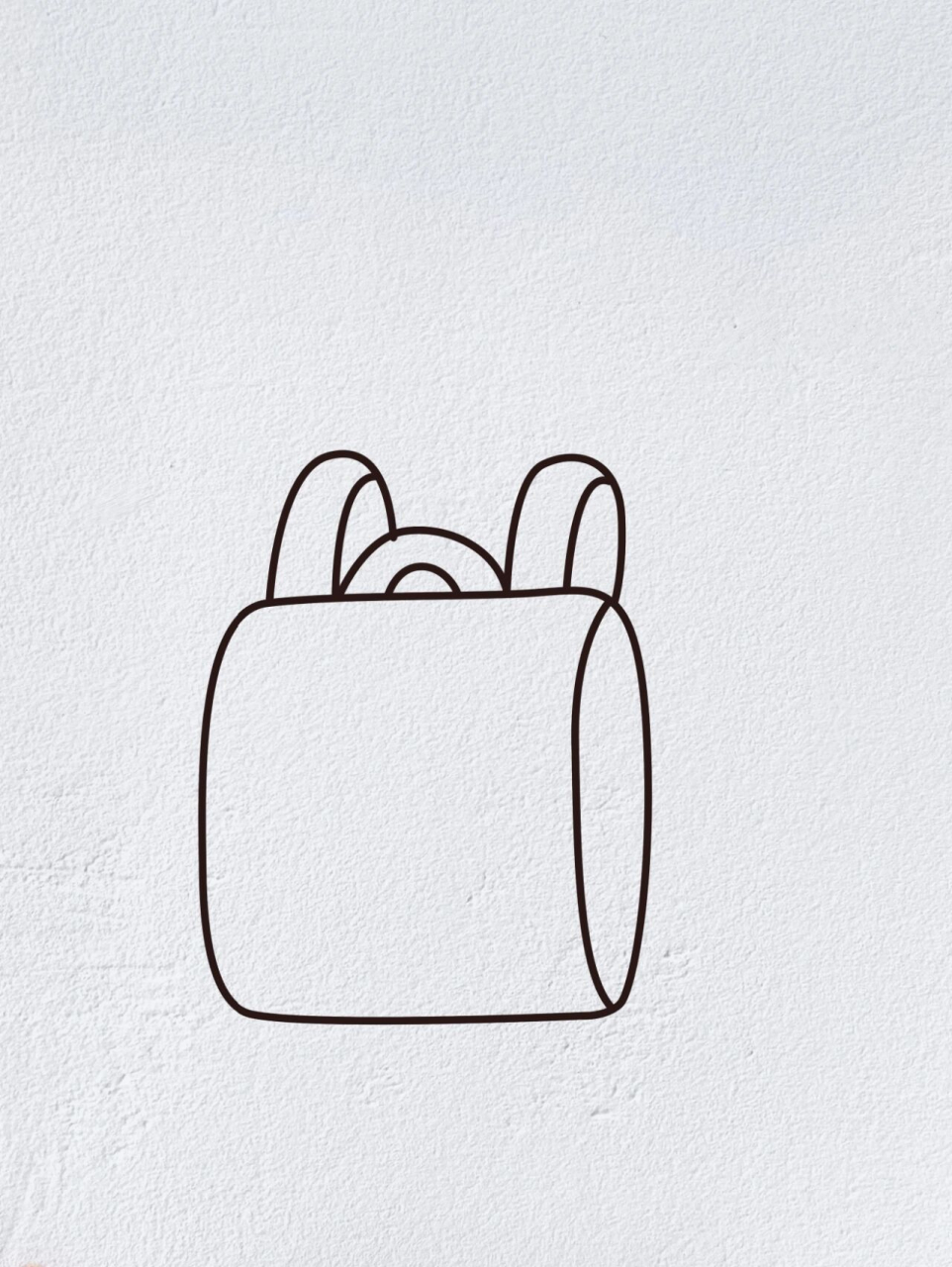 书包简笔画(内附过程图)
