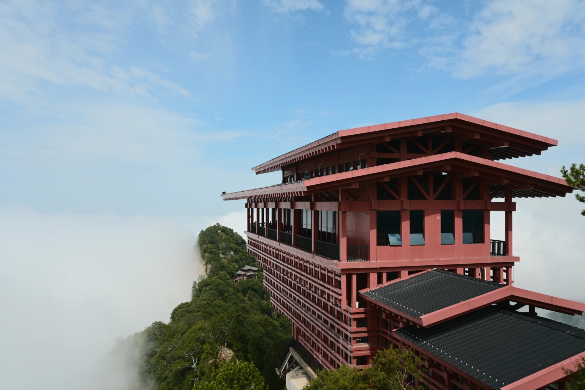 94误入云雾深处～ 94坐标陕西渭南华州区的少华山,风景绝美!