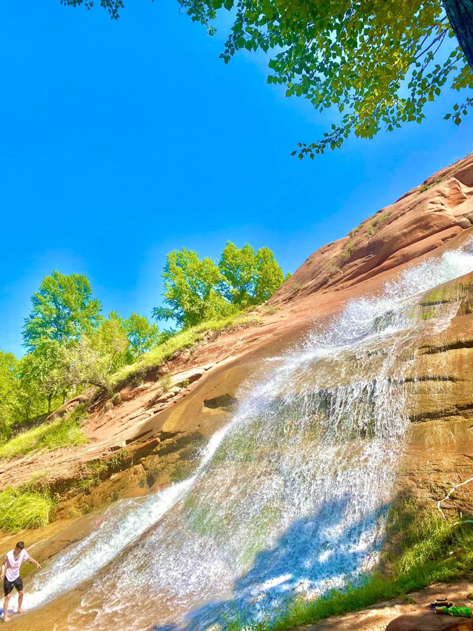 靖边周边游7715|杨桥畔瀑布 真的好美呀,假期的时候约上好朋友一