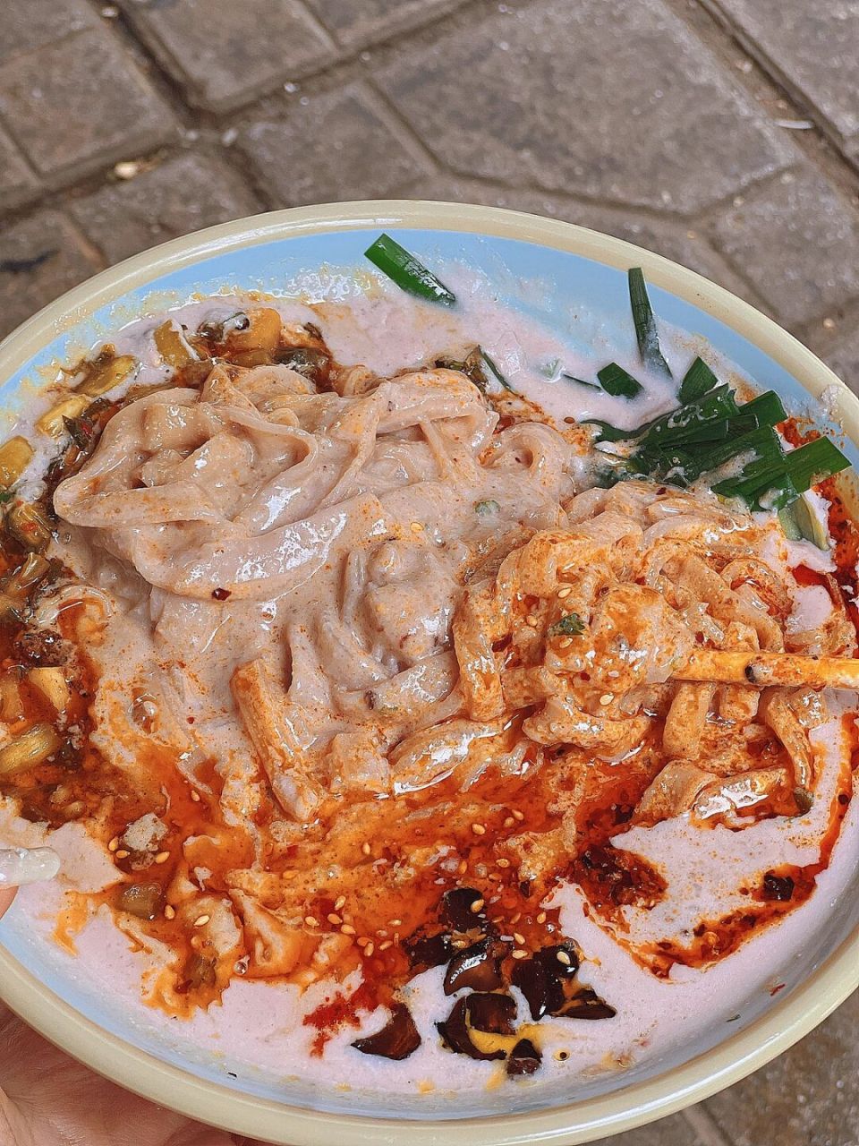 昆明这碗花生汤米干06 是我每早起床的动力 普洱花生汤米稀豆粉米干