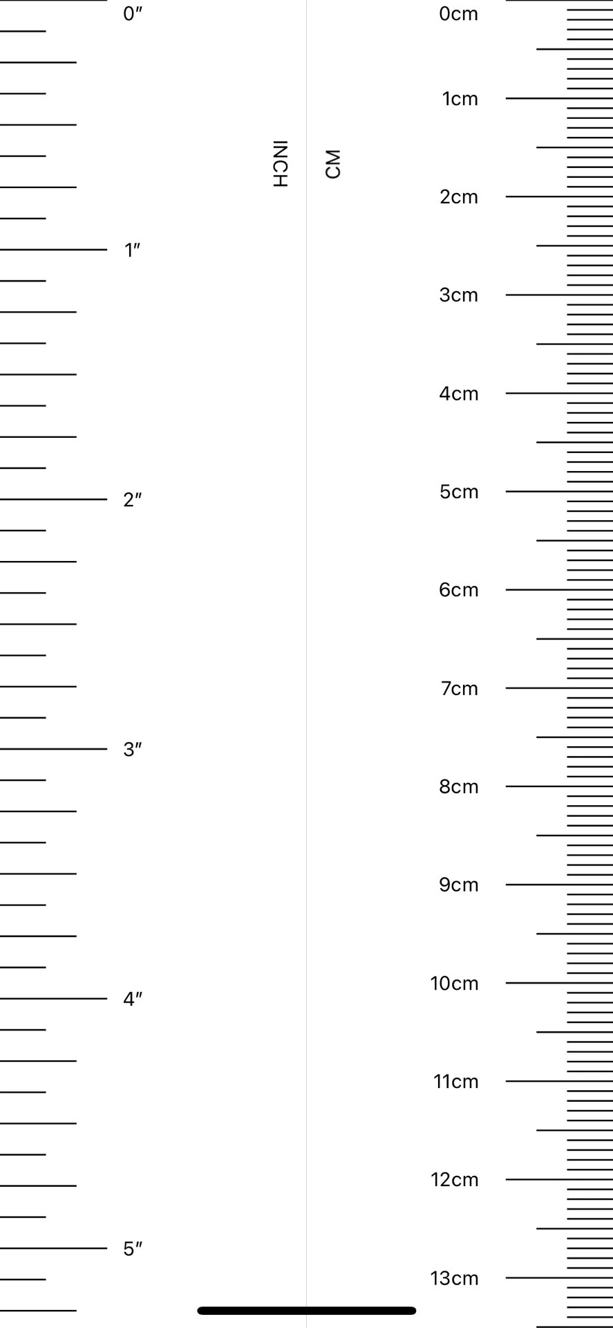 量一下你的尺寸🙈手机屏幕秒变尺子
