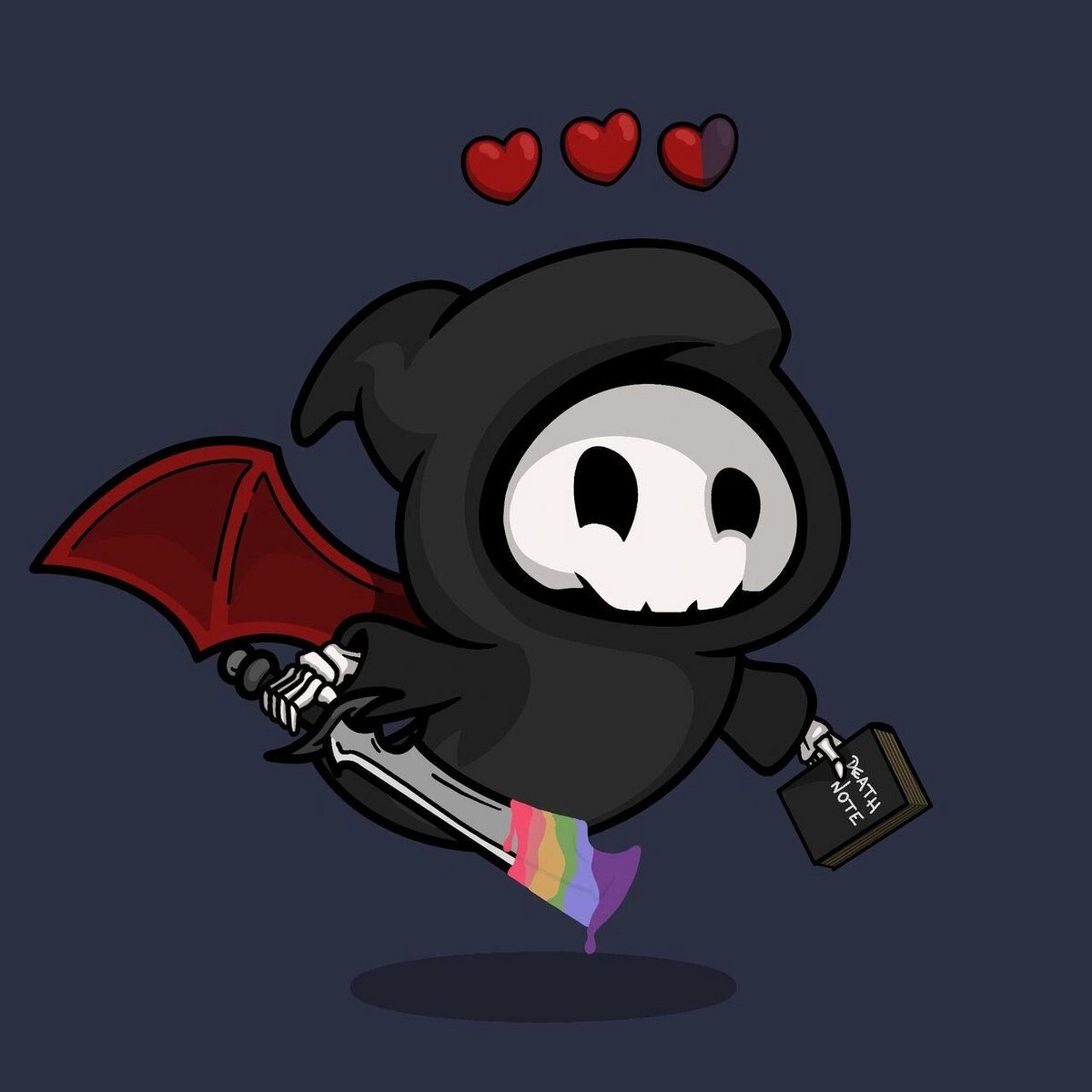 997个q版小死神头像的集合,具有独特的设计,由217个特征组成.