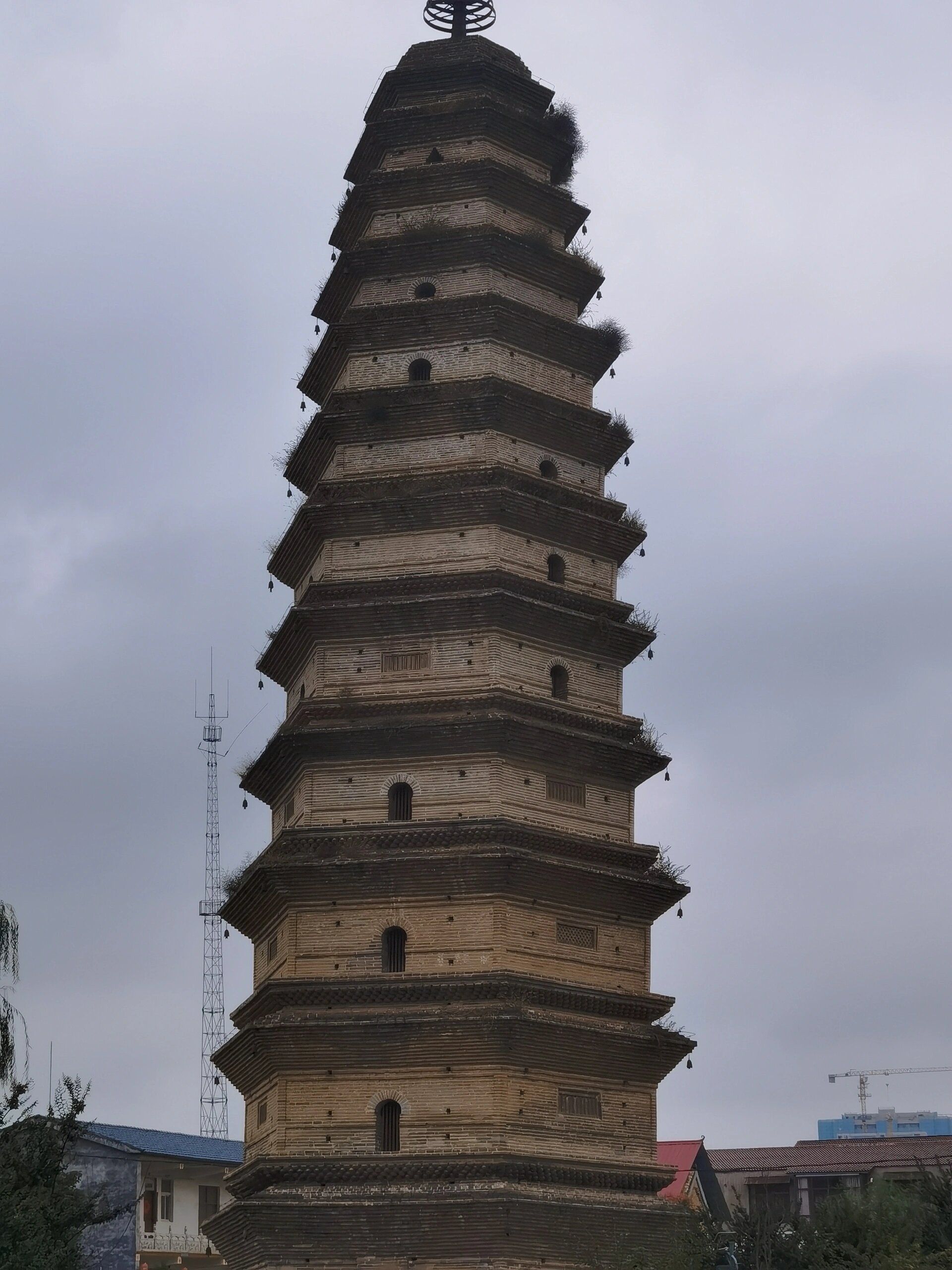 中国自己的比萨斜塔,原阳宋代玲珑塔