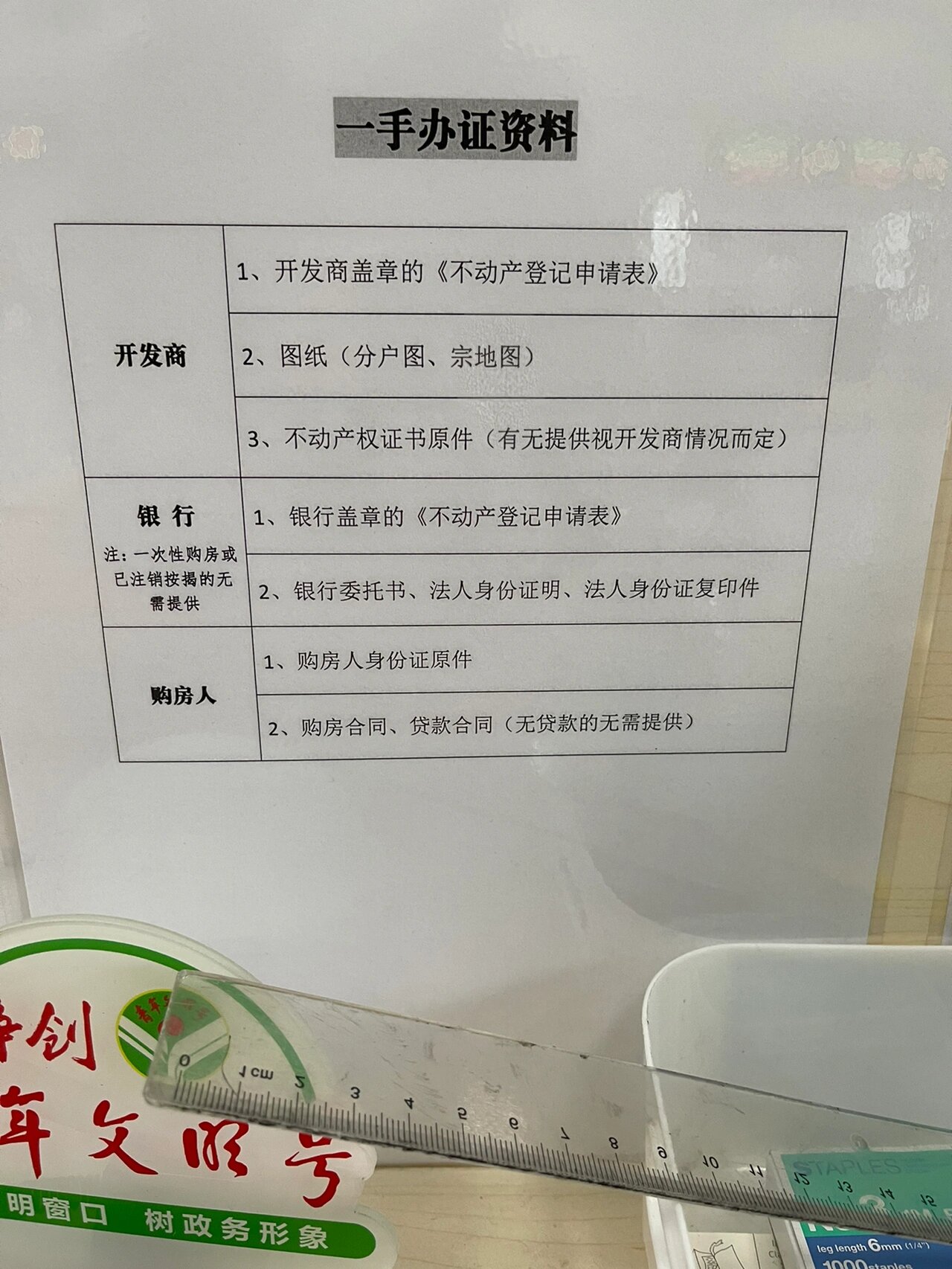 东莞房产证一手办证资料